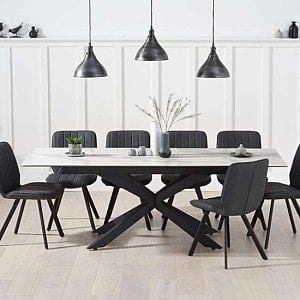 8 Seater Marble Dining Table Sets UK